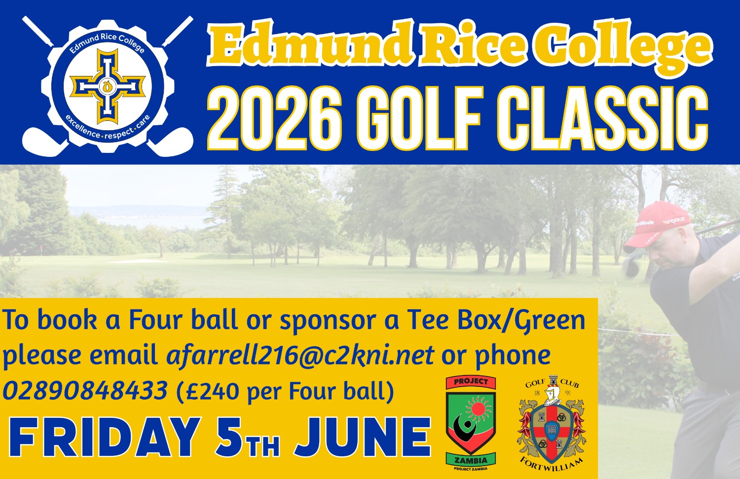 ERC Golf Classic 2026 - Friday 5th June