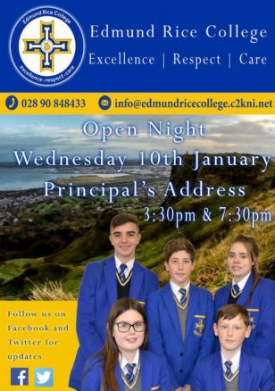 Open Night Wednesday 10th January 